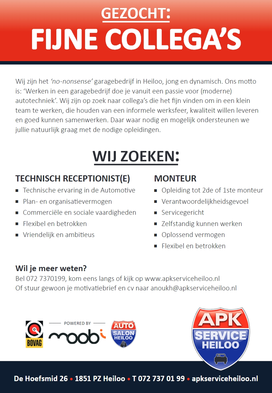 Vacatures